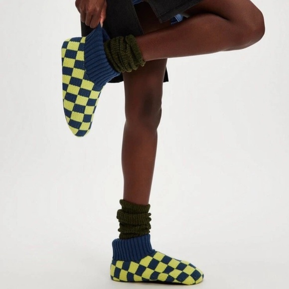 NWOT Free People Sleepover Booties Slippers in Key West Combo - Picture 1 of 6